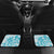 Teal Ribbon Cervical Cancer Awareness Car Mats Not Going Down Without A Fight Tie Dye - Wonder Print Shop