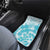 Teal Ribbon Cervical Cancer Awareness Car Mats Not Going Down Without A Fight Tie Dye - Wonder Print Shop
