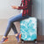 Teal Ribbon Cervical Cancer Awareness Luggage Cover Not Going Down Without A Fight Tie Dye - Wonder Print Shop