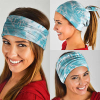 Teal Ribbon Cervical Cancer Awareness Neck Gaiter Not Going Down Without A Fight Tie Dye - Wonder Print Shop