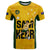 Australia Soccer T Shirt Sam Kerr Matildas Proud 2023 World Cup Yellow - Wonder Print Shop
