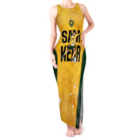 Australia Soccer Tank Maxi Dress Sam Kerr Matildas Proud 2023 World Cup Yellow - Wonder Print Shop