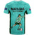 Australia Soccer T Shirt Sam Kerr Matildas Proud 2023 World Cup Turquoise - Wonder Print Shop