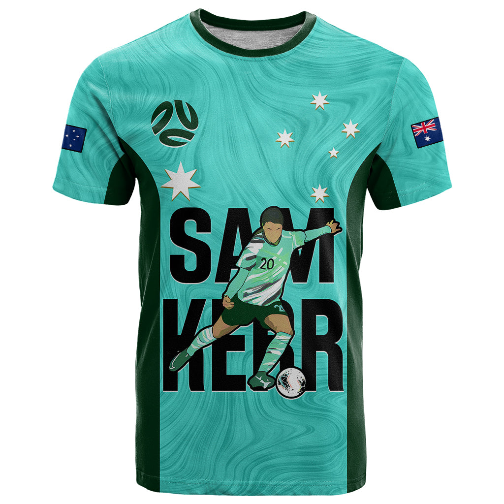 custom-australia-soccer-t-shirt-sam-kerr-matildas-proud-2023-world-cup-turquoise