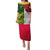 Personalised Australia And England Rugby Puletasi Indigenous Wallabies With Red Roses Sporty Version - Wonder Print Shop