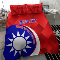 Personalised Taiwan Badminton Bedding Set 2024 Taiwanese Proud Dynamic Style - Wonder Print Shop