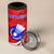 Personalised Taiwan Badminton 4 in 1 Can Cooler Tumbler 2024 Taiwanese Proud Dynamic Style - Wonder Print Shop