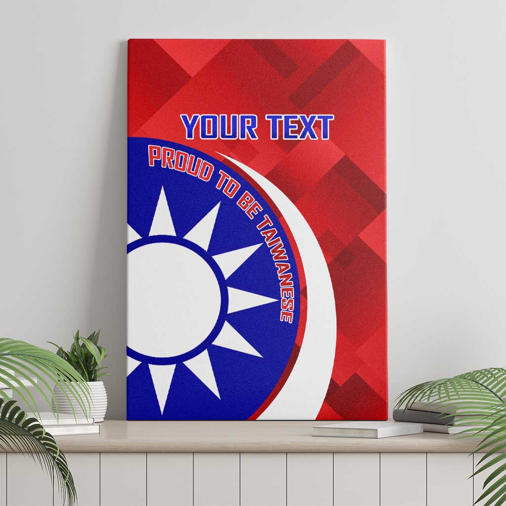 Personalised Taiwan Badminton Canvas Wall Art 2024 Taiwanese Proud Dynamic Style - Wonder Print Shop