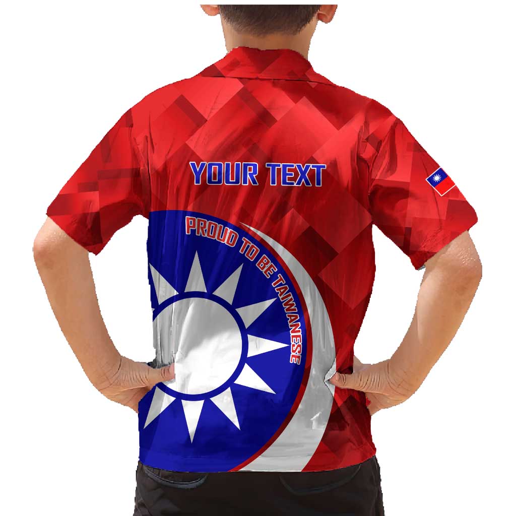 Personalised Taiwan Badminton Family Matching Mermaid Dress and Hawaiian Shirt 2024 Taiwanese Proud Dynamic Style - Wonder Print Shop