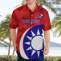 Personalised Taiwan Badminton Hawaiian Shirt 2024 Taiwanese Proud Dynamic Style - Wonder Print Shop