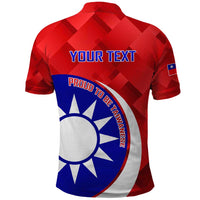 Personalised Taiwan Badminton Polo Shirt 2024 Taiwanese Proud Dynamic Style - Wonder Print Shop