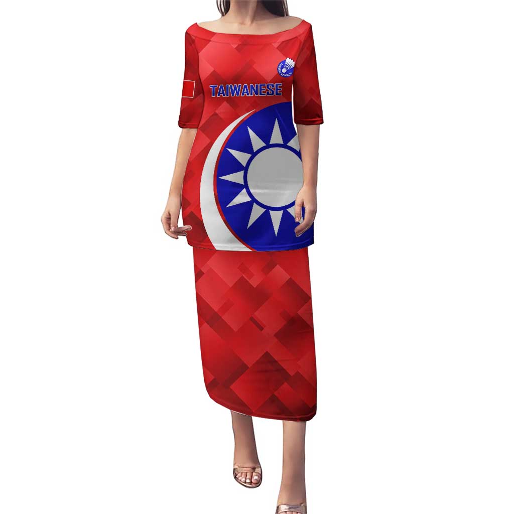 Personalised Taiwan Badminton Puletasi 2024 Taiwanese Proud Dynamic Style - Wonder Print Shop