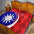 Personalised Taiwan Badminton Quilt 2024 Taiwanese Proud Dynamic Style - Wonder Print Shop
