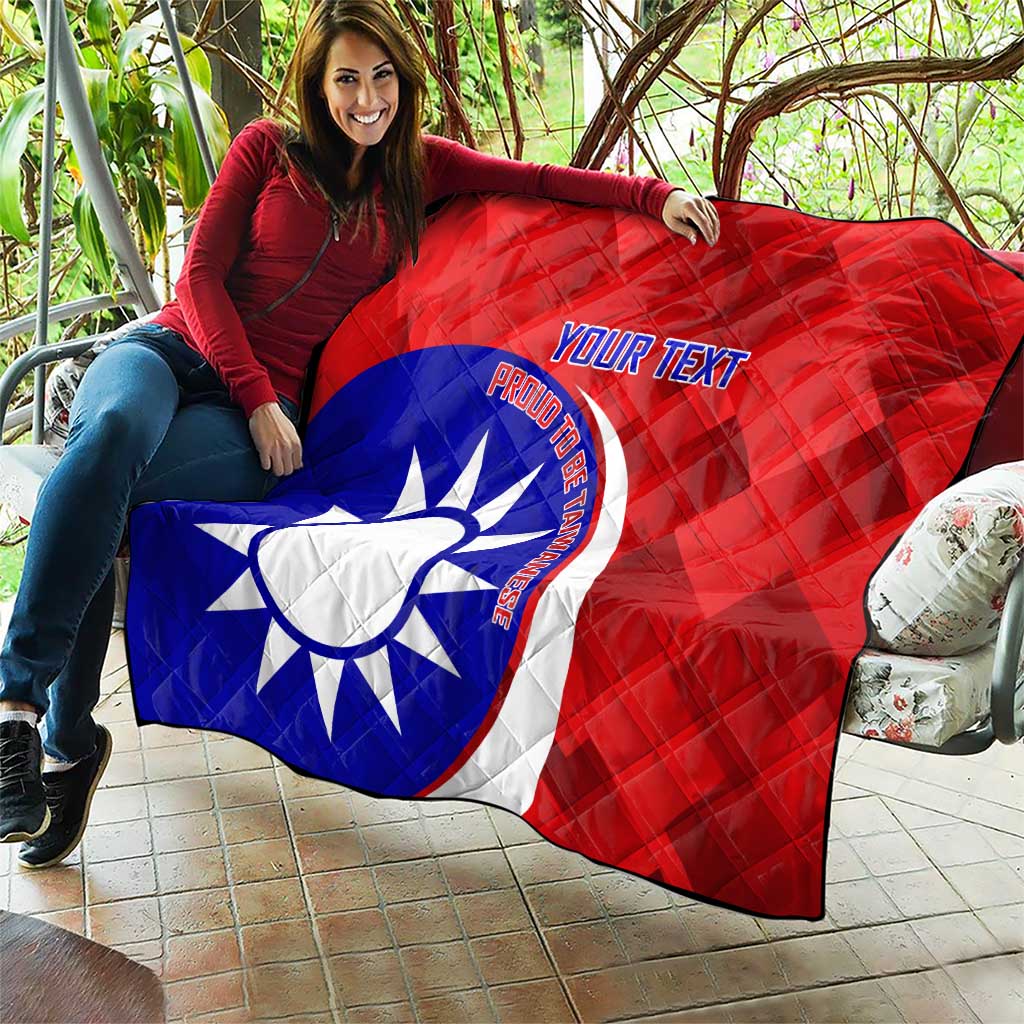 Personalised Taiwan Badminton Quilt 2024 Taiwanese Proud Dynamic Style - Wonder Print Shop