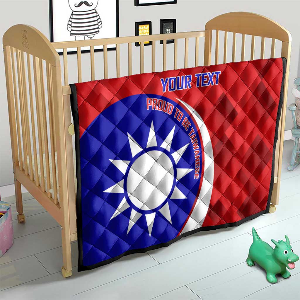 Personalised Taiwan Badminton Quilt 2024 Taiwanese Proud Dynamic Style - Wonder Print Shop