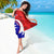 Personalised Taiwan Badminton Sarong 2024 Taiwanese Proud Dynamic Style - Wonder Print Shop