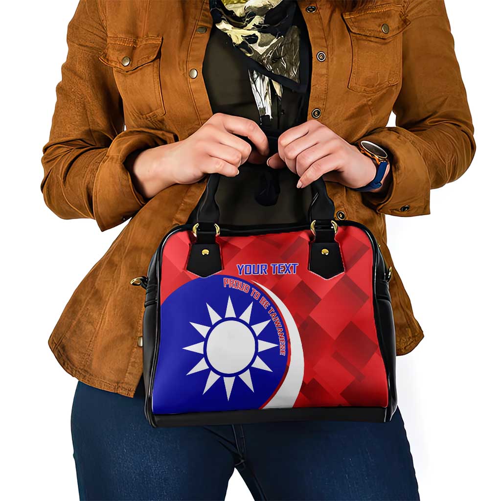 Personalised Taiwan Badminton Shoulder Handbag 2024 Taiwanese Proud Dynamic Style