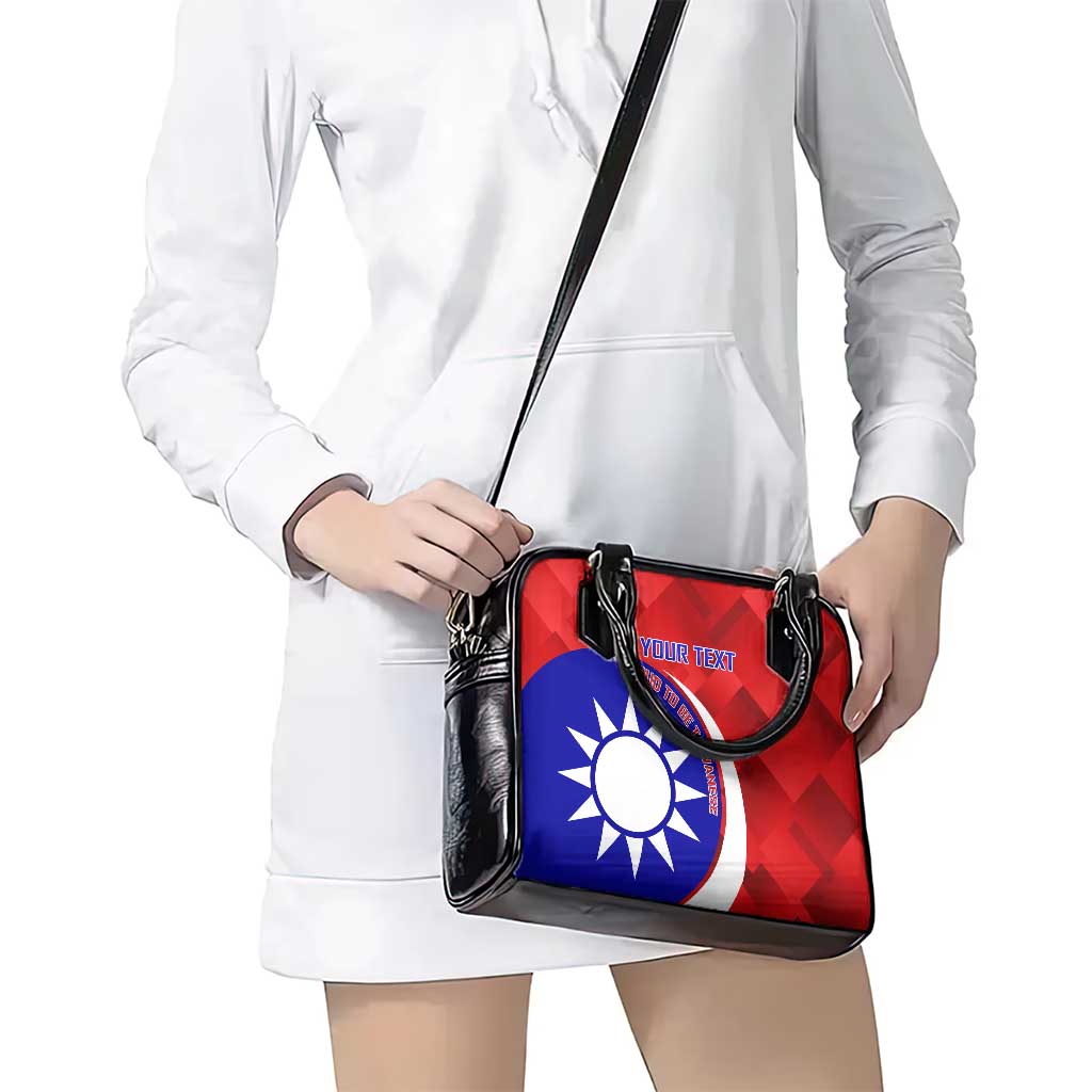 Personalised Taiwan Badminton Shoulder Handbag 2024 Taiwanese Proud Dynamic Style
