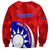 Personalised Taiwan Badminton Sweatshirt 2024 Taiwanese Proud Dynamic Style - Wonder Print Shop
