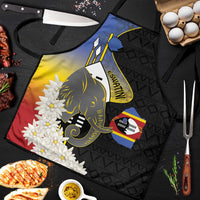 Eswatini Independence Day Apron Swaziland Nguni Shield African Pattern - Wonder Print Shop