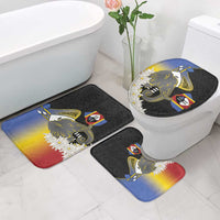 Eswatini Independence Day Bathroom Set Swaziland Nguni Shield African Pattern - Wonder Print Shop