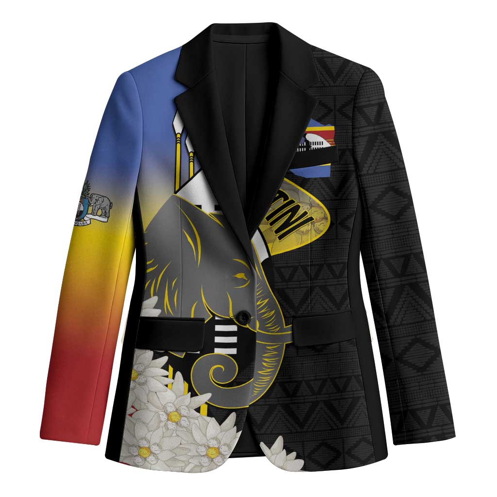 Eswatini Independence Day Blazer Swaziland Nguni Shield African Pattern - Wonder Print Shop