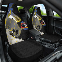 Eswatini Independence Day Car Seat Cover Swaziland Nguni Shield African Pattern - Wonder Print Shop