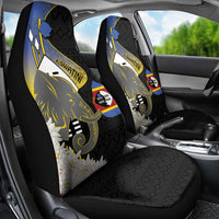 Eswatini Independence Day Car Seat Cover Swaziland Nguni Shield African Pattern - Wonder Print Shop