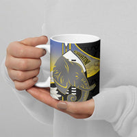 Eswatini Independence Day Ceramic Mug Swaziland Nguni Shield African Pattern - Wonder Print Shop