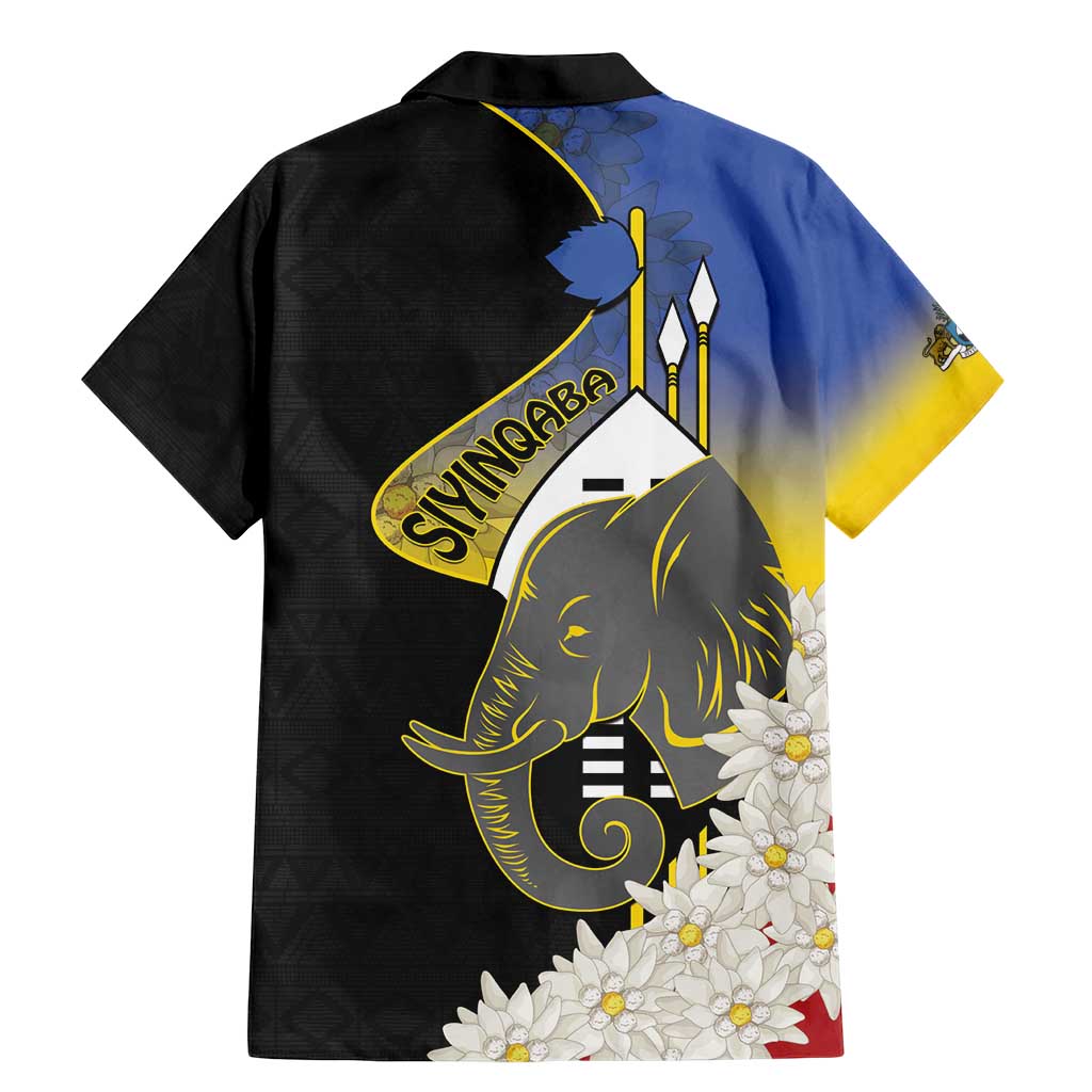 Eswatini Independence Day Family Matching Mermaid Dress and Hawaiian Shirt Swaziland Nguni Shield African Pattern - Wonder Print Shop