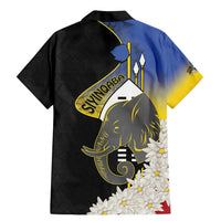 Eswatini Independence Day Family Matching Mermaid Dress and Hawaiian Shirt Swaziland Nguni Shield African Pattern - Wonder Print Shop