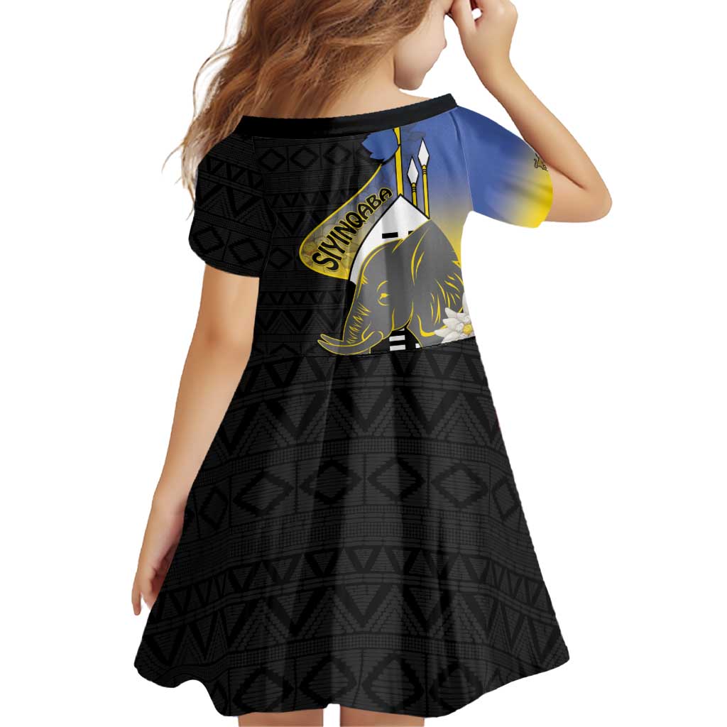 Eswatini Independence Day Family Matching Off Shoulder Short Dress and Hawaiian Shirt Swaziland Nguni Shield African Pattern - Wonder Print Shop