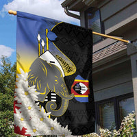 Eswatini Independence Day Garden Flag Swaziland Nguni Shield African Pattern - Wonder Print Shop