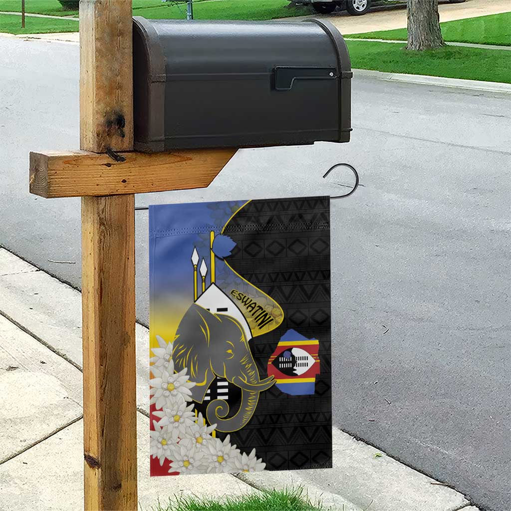 Eswatini Independence Day Garden Flag Swaziland Nguni Shield African Pattern - Wonder Print Shop