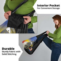 Eswatini Independence Day Grocery Bag Swaziland Nguni Shield African Pattern - Wonder Print Shop