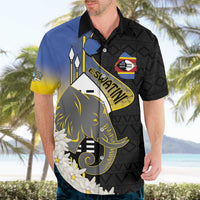 Eswatini Independence Day Hawaiian Shirt Swaziland Nguni Shield African Pattern - Wonder Print Shop