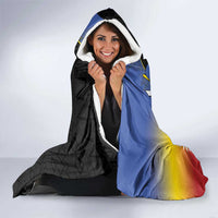 Eswatini Independence Day Hooded Blanket Swaziland Nguni Shield African Pattern - Wonder Print Shop