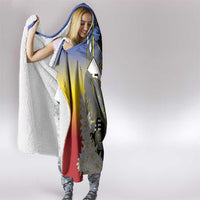 Eswatini Independence Day Hooded Blanket Swaziland Nguni Shield African Pattern - Wonder Print Shop