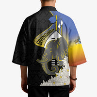 Eswatini Independence Day Kimono Swaziland Nguni Shield African Pattern - Wonder Print Shop