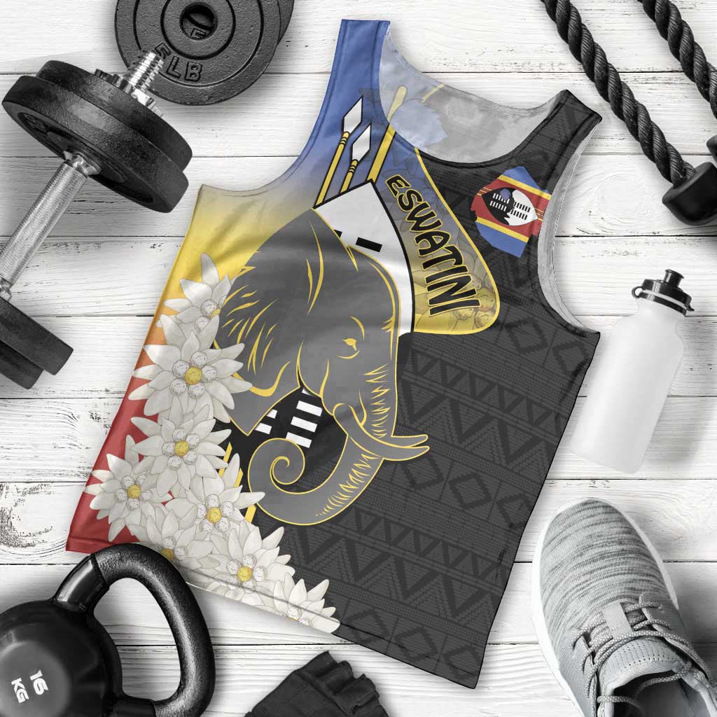 Eswatini Independence Day Men Tank Top Swaziland Nguni Shield African Pattern - Wonder Print Shop