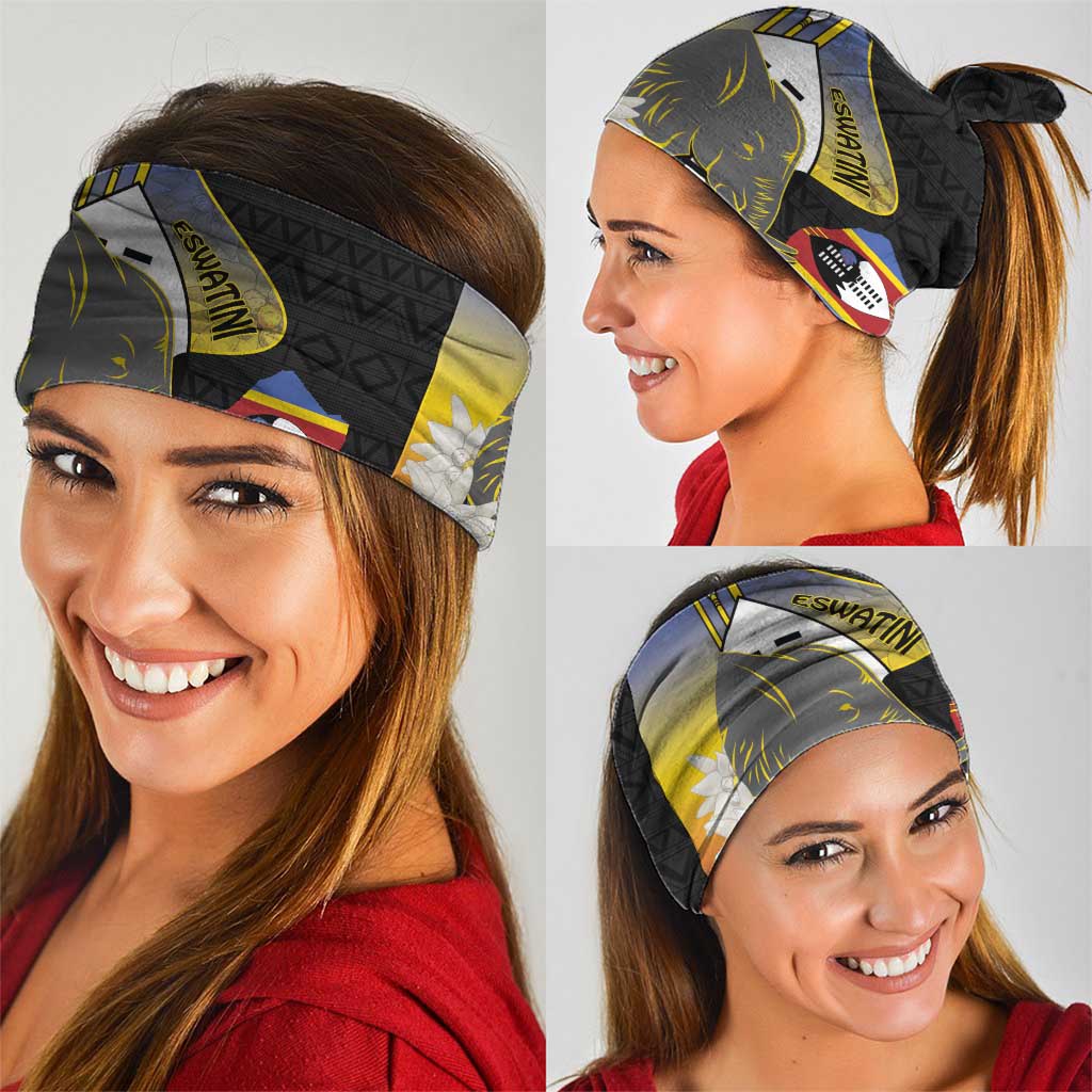 Eswatini Independence Day Neck Gaiter Swaziland Nguni Shield African Pattern - Wonder Print Shop