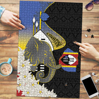 Eswatini Independence Day Puzzle Swaziland Nguni Shield African Pattern - Wonder Print Shop