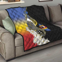 Eswatini Independence Day Quilt Swaziland Nguni Shield African Pattern - Wonder Print Shop