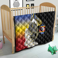 Eswatini Independence Day Quilt Swaziland Nguni Shield African Pattern - Wonder Print Shop