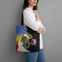 Eswatini Independence Day Tote Bag Swaziland Nguni Shield African Pattern - Wonder Print Shop