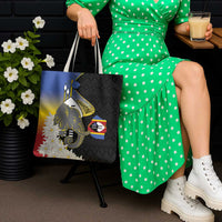 Eswatini Independence Day Tote Bag Swaziland Nguni Shield African Pattern - Wonder Print Shop