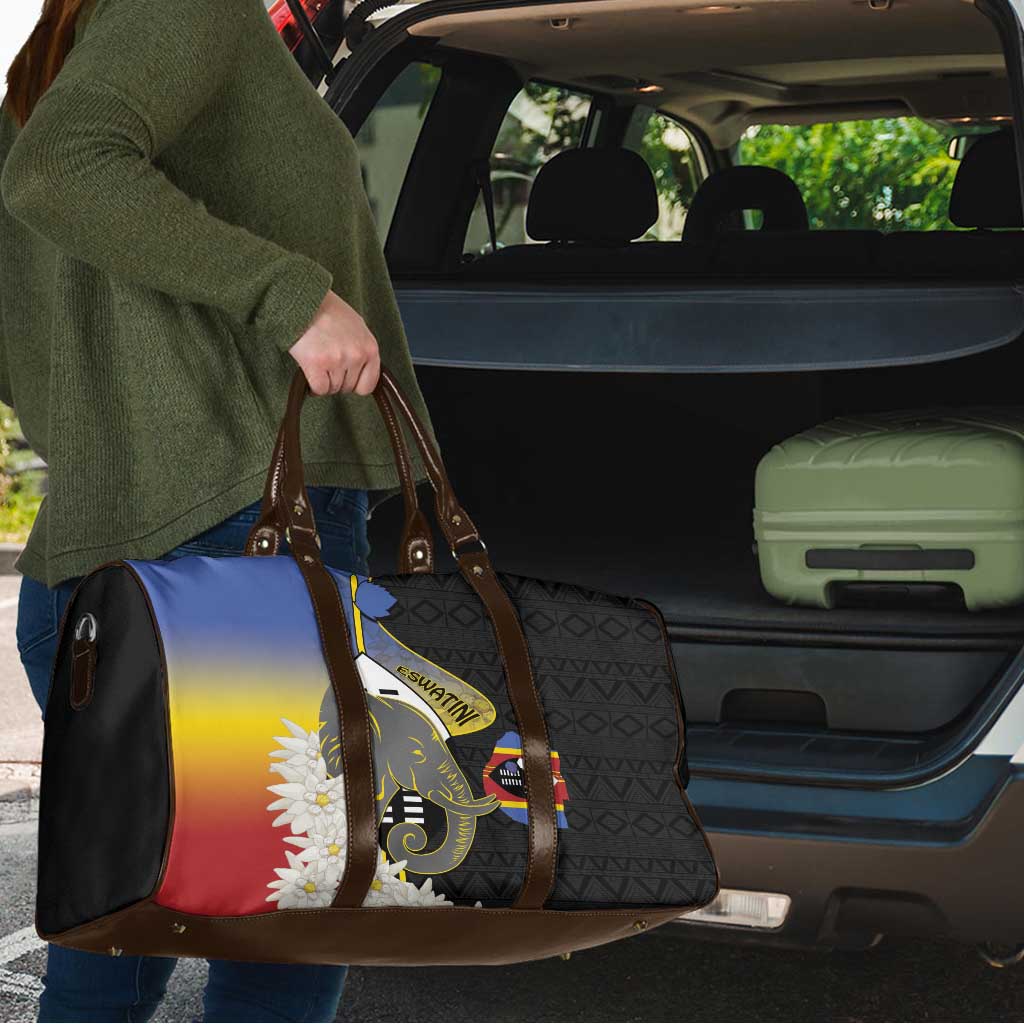 Eswatini Independence Day Travel Bag Swaziland Nguni Shield African Pattern - Wonder Print Shop