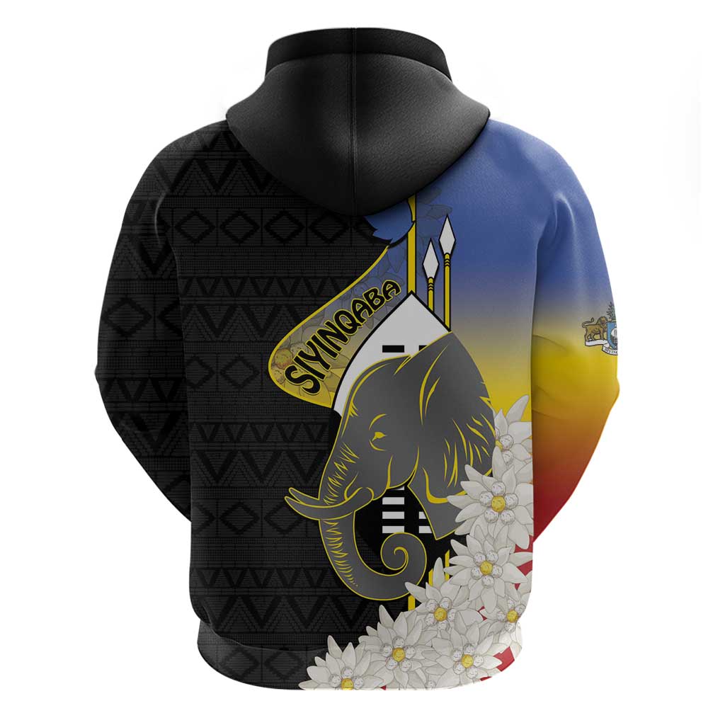 Eswatini Independence Day Zip Hoodie Swaziland Nguni Shield African Pattern - Wonder Print Shop