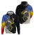 Eswatini Independence Day Zip Hoodie Swaziland Nguni Shield African Pattern - Wonder Print Shop