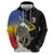 Eswatini Independence Day Zip Hoodie Swaziland Nguni Shield African Pattern - Wonder Print Shop